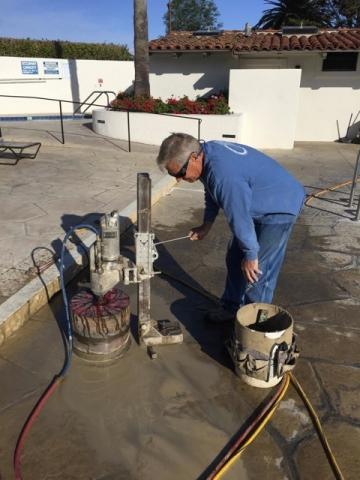 Core drilling