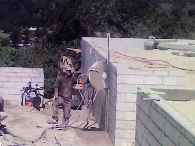 Wall sawing