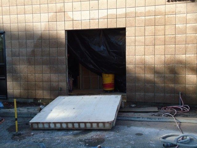 Wall sawing