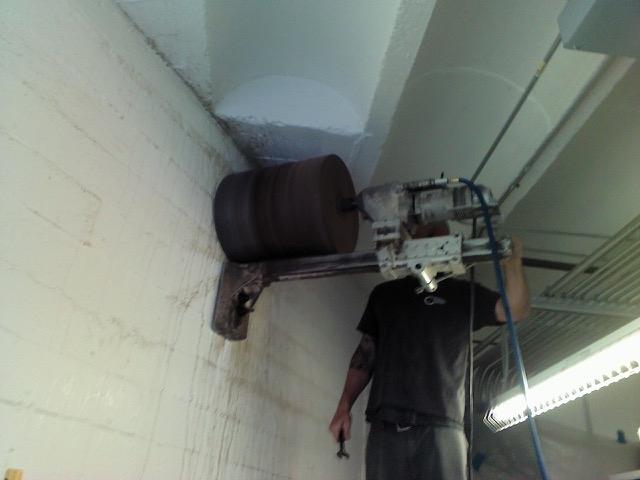 Hvac core drilling