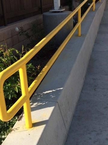 Handrail installation