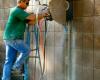 Wall sawing