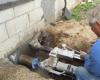 Drainage hole drilling